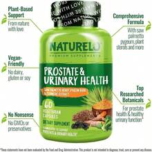 NATURELO Prostate &Amp; Urinary Health, Comprehensive Formula With Saw Palmetto, Pygeum, Tumeric, Plant Sterols, Broccoli And Lycopene, 60 Vegetarian Capsules - Flavor NameB - 查看 4
