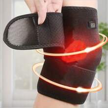 1 pieza Soporte de rodilla y cinturón femoral - Ajustable para hombres y mujeres, soporte de fitness con diseño de malla transpirable, ajuste seguro y cerrado, rodillera para correr y deportes, protección de articulaciones, soporte de rodilla, accesorios deportivos, material suave - Día del Padre, Día de la Madre, Navidad