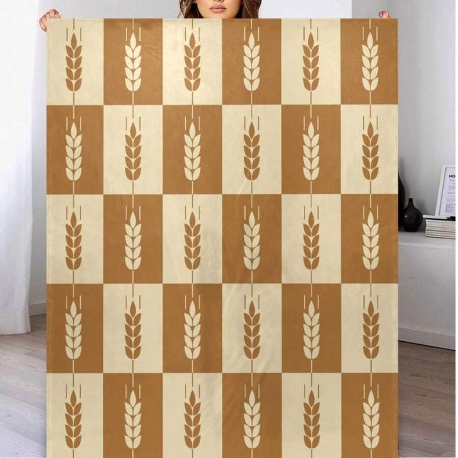 QUGRL Donut Pattern Throw Blanket For Couch 50x60 Inches Soft Cozy Custom Blanket Lightweight Flannel Fleece Blankets Warm Fuzzy Blankets & Throws For Bed Sofa ChairQUGRL Ear Of Malt Corn Wheat Throw Blanket Soft Cozy Flannel Fleece Blankets 60x90 Inches Decorative Lightweight Warm Fuzzy Blankets & Throws For Couch Bed Sofa ChairQUGRL Evil Seeing Eye Throw Blanket For Couch 50x60 Inches Soft Cozy Custom Blanket Lightweight Flannel Fleece Blankets Warm Fuzzy Blankets & Throws For Bed Sofa ChairQUGRL Food Hamburg Throw Blanket Hot Dog Pizza Soft Cozy Flannel Fleece Blankets 60x90 Inches Decorative Lightweight Warm Fuzzy Blankets & Throws For Couch Bed Sofa ChairQUGRL Fruit Vegetable Pattern Throw Blanket Cute Funny Colorful Soft Cozy Flannel Fleece Blankets 60x90 Inches Decorative Lightweight Warm Fuzzy Blankets & Throws For Couch Bed Sofa Chair - 白色 1 - 查看 1