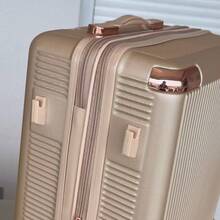 10kg Carry-On Luggage With 360° Wheels Travel Hand Luggage - 金色 - 查看 5