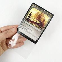 100/200个 KMC 64*89mm 完美尺寸透明内卡套，适用于万智牌/宝可梦/标准尺寸游戏卡牌，FAB 透明交易卡套，标准尺寸卡牌保护套 - 彩色 - 查看 9