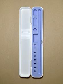 JMMO Apple Pencil 第一代和第二代触控笔笔尖盖适配器支架盒，时尚收纳，耐用保护，小巧便携，适用于 iPad 平板电脑笔，方便随时使用（不含笔和配件） - 彩色 - 查看 12