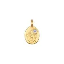 1 mặt dây chuyền bằng thép không gỉ mạ vàng 18K hình cây ban phước, mandala, mặt trời, ngôi sao năm cánh, cầu vồng, mắt quỷ, phụ kiện trang sức DIY, có thể dùng làm vòng cổ, vòng tay, móc khóa, dễ phối đồ, có thể đeo như một mặt dây chuyền bùa hộ mệnh tinh tế. - Vàng - Xem 15