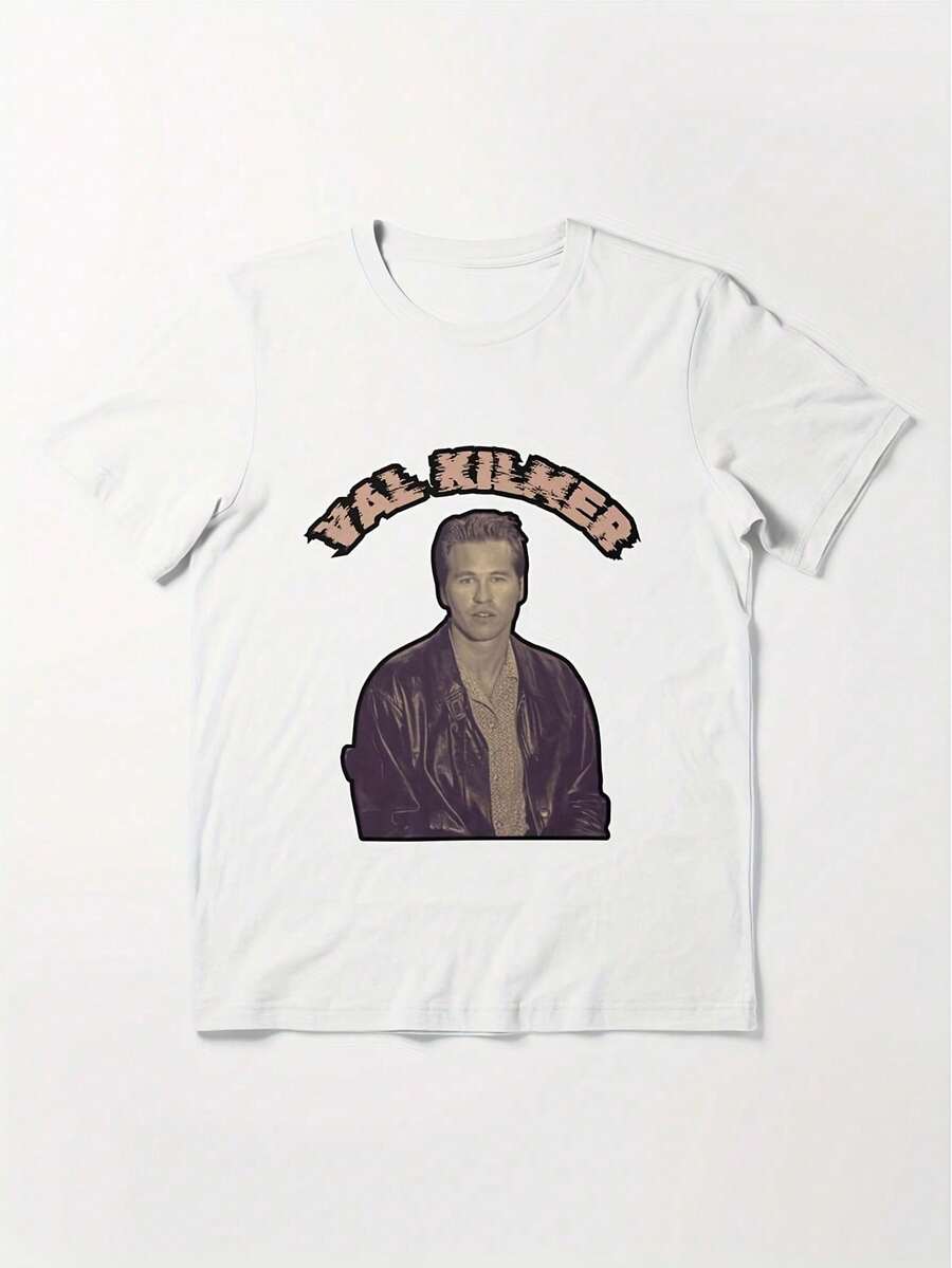 Val Kilmer T-Shirt 220g - White - View 1
