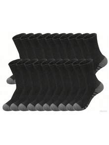 1/5/10/20 pares de calcetines de media caña para hombres, suaves, elásticos, cómodos y transpirables, adecuados para uso diario de hombres y mujeres, calcetines de media caña neutros, sencillos y cómodos, unisex