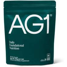 AG1 Greens Powder Supplement | Improve Gut Health | Multivitamin, Probiotic, Gluten Free, Vegan And Keto Friendly | Shaker &Amp; Scoop Included | 75 Vitamins (Athletic Greens), Classic Formula - Flavor NameC - 查看 1