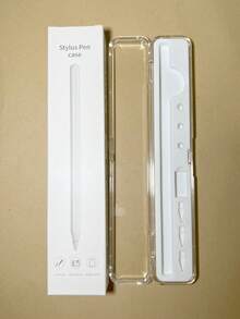 JMMO Apple Pencil 第一代和第二代触控笔笔尖盖适配器支架盒，时尚收纳，耐用保护，小巧便携，适用于 iPad 平板电脑笔，方便随时使用（不含笔和配件） - 彩色 - 查看 7