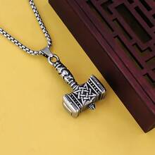 قلادة صليب من الفولاذ المقاوم للصدأ بسلسلة حديدية هيب هوب لا تبهت، قلادة للرجال والنساء، إكسسوارات شخصية، هدايا للأعياد مثل عيد الميلاد وعيد الهالوين، هدايا للأحباء والصديقات والآباء والأصدقاء الذكور