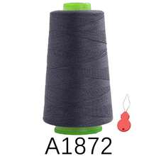 1/3/4/6pcs Elastic Lockstitch Sewing Thread Set, 3000 Yards Spool, 100% Polyester Serger, Overlock, Quilting Thread For Stretchy Fabrics Like Swimwear, Lingerie, Knitwear, Socks, Etc.