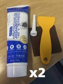 1/2pcs Wall Repair Paste, Nail Hole Filler, White, Home Use, Mold Proof, Odorless Wall Repair Paste - one-size - View 10