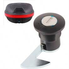 - Kit de Bloqueo de Llave para Motocicleta Juego de Cerraduras para Maletero Trasero Accesorio para Patinete, Bloqueo Trasero Plstico de Aluminio Universal para Motocicletas Elctricas 2 - inicial - Ver 4