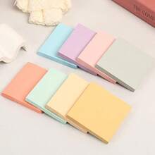 500pcs/400pcs/50pcs Colored Sticky Notes, Suitable For Work, Study, Leaving Messages, And Taking Notes. Students Use Sticky Note Paper With Small Tags, Strong Adhesion, Solid Color Office Message Notes Self-Adhesive, Multiple Colors To Choose From,Back To School.