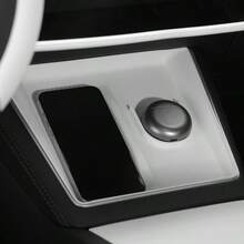 For Tesla Specific White Wireless Charger Silicone Pad - Anti-Slip & Anti-Scratch, Precise Fit For Wireless Charging Area Of Model 3/Y/S/X, No Displacement