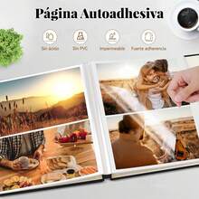 Magnetic Page Photo Albums - Blue 27x28cm - View 10