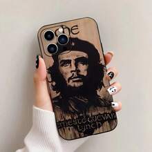La funda de teléfono negra de TPU con temática de dibujos animados de Guevara está diseñada para iPhones, ofreciendo una excelente resistencia a los golpes y una durabilidad mejorada para la tranquilidad, compatible con iPhone 11/12/13/14/15/16 Pro. - Mezcla de colores - Ver 4