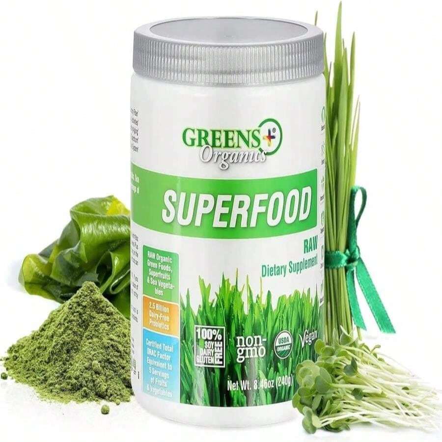 Greens+ Organic Reds Superfood Powder, Antioxidant, Polyphenol, Blend For Morning Kick, Energy, Vitality Boost, Nutrition, Vibrant Health, Vegan Soy_Dairy_Gluten Free(846oz) - Flavor NameC - 查看 1