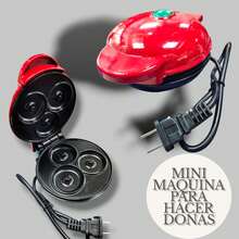 MINI MAQUINA PARA HACER DONAS - Tipo de Enchufe A Japonés (100V) - Ver 2