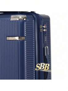 High Quality Carry-On Suitcase, 4 Double Wheels, 360 Degree Rotation, 9kg - Blue - View 2