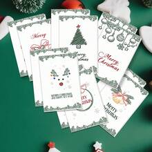 24pcs Holiday Christmas Greeting Cards With Envelopes, 4"X6" Folded - Various Christmas, Reindeer And Snowman Designs - Thanksgiving Holiday Cards, Suitable For Christmas And New Year 2025 - Paper Material