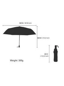 1 Peça Guarda-chuva Dobrável de Grama de Chuva, Ultralight Portátil de Liga de Alumínio, Proteção UV, Guarda-chuva de Chuva para Uso Externo