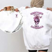 1/2/3pcs Pink Skull Heat Transfer Stickers, DIY Iron-On Patches, Suitable For Durable Plastic T-Shirts, Pillow Decor, Washable Multi-Color Stickers For Backpacks, Pillows, Pants, Sofa Covers - High Quality And Fade-Resistant T-Shirt Printing - Multicolor - View 6