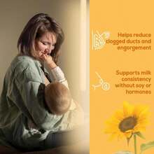 HARMONIFY Sunflower Lecithin Wellness Supplement, 2050 Mg High-Potency, Non-GMO &Amp; Gluten-Free, 60 Softgels, Proudly USA Company - 白色的 - 查看 2