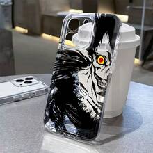 Anime Hot Death Notes Phone Case For Iphone 16E 16 15 14 13 12 11 Pro Max X XR XSMAX 8 7 Plus Transparent TPU Soft Back - Mixed Color 1 - 查看 3