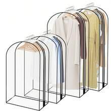 Youyijia 4 Pack Garment Bags With Zip, For Wardrobe, Suit Bags - 2pc 40in 2pc 60in - View 1
