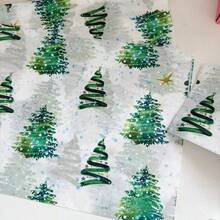 20pcs Christmas Gift Wrapping Paper, Party Decoration Art Paper, Suitable For Gift Packaging, Bouquet Packaging, Art Crafts, DIY, Packaging Bags, 4 Colors To Choose From - Multicolor - View 14