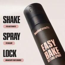 Mini Easy Bake Blurring Setting Spray With 16-Hour Wear   Collagen And Bio-Retinol  Graduation Birthday Holiday Summer Fall Autumn Y2K Fancy Fashion Women Brand Makeup Cosmetic Beauty Party Beach Travel Camping Outdoors School Campus Trip Festivals Decor Gift Present Rose Girl Cosplay Best Color Charm Vibe