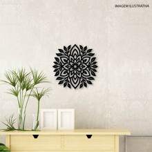 Decorative Frame Hollow Out Mandala Decoration Branches MDF Black 2 - màu đen - Xem 2