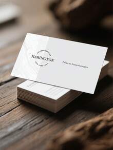 100pcs/200pcs/500pcs Double-Sided Printed Customized Cards, Customized Greeting Cards, Customized Business Cards, Laminated Cards, Upload Design To Produce Business Cards, Customized Business Cards With Logo And Text, Customized Images, Personalized Business Card Customization, Customized Nail Salon And Barber Shop Business Cards, Personal Business Cards, Company Business Cards, Gift Cards, Product Cards, Store Promotion Cards - Multicolor - View 7