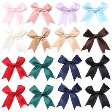 10pcs/Pack Double Layered Polyester Ribbon Bowknot, Ins Style Hair Accessory, Gift Wrapping Material, Diy Ribbon Bowknot,Suitable For Rustic Wedding Invitations, Bows, Garlands, DIY Crafts, Christmas Decorations, DIY Home Decor, Wedding Parties And Gift Wrapping Valentines - Bow - View 9