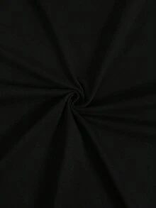 Men's Oversized T-Shirt White FAITH OVER FEAR Psalms 118 Graphic Print For Casual Wear - 黑色 - 查看 6