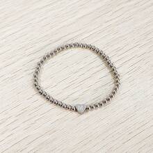 New Classic A-Z Heart Initial Bracelet Women Handmade Bead Bracelet For Women Jewelry Gift