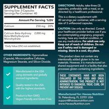 HMB Capsules 2000mg - HMB Supplements For Men And Women - Calcium B-Hydroxy B-Methylbutyrate Monohydrate - 120 Capsules - Supports Muscle Protein Synthesis - Vegan, Non-GMO, Gluten Free - 40 Servings - Flavor NameB - 查看 2
