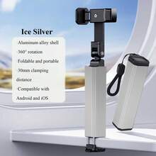 Portable Airplane Phone Holder, 360° Rotatable Travel Stand For Table, Foldable Pocket-Sized Multi-Directional Tray Table, Perfect Train & Airplane Travel Accessory