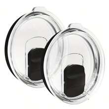 1pc 20/30 Oz Tumbler Lid Replacement Lids Compatible With 20 Oz Tumbler Spill Proof Cup Lids Covers With Magnetic Slider Switch