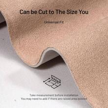Suede Auto Headliner Fabric 98 L* 60 With Foam Backing - Black Interior Material CarTruckSUVRV Roof, Tube Packaging - Home Repair Headliner Material - Beige + 96"L*60"W - View 5