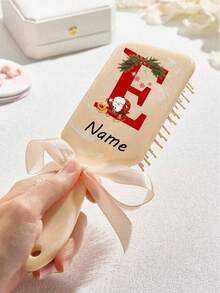 Christmas Gifts/Christmas Gift 1pc Custom Comb, Personalized Hairbrush, Custom Engraved Detangling Hairbrush, Custom Name Bridesmaid Gift, Birthday Gift For Teen Girl Hair Brushes For Girl Naked Pink Air Cushion Comb, Grandma Gift, Anniversary Gift, Valentine Gift, Birthday Gift, Wedding Gift, Mother's Day Gift, Best Friend Gift,