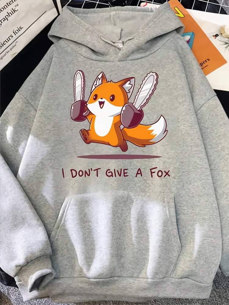 Men Hoodies - 灰色 - 查看 1