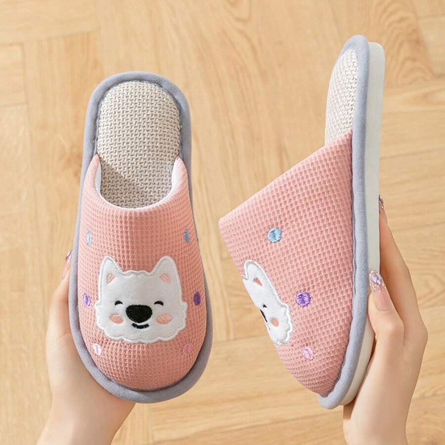 Pantuflas deslizantes para el hogar, el dormitorio, uso en interiores, pantuflas cerradas unisex para otoño/invierno
