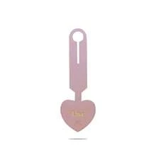 1pc Creative Heart-Shaped Boarding Pass Luggage Tag, Writable Leather Luggage Tag, Advertising Gift, Boarding Information Tag, Personalized Customization, Name Design, Letter Upper And Lower Case Tags, Flip Tag, Anti-Loss Luggage Tag, Christmas Gift, Saudi National Day Gift, Customized Exclusive Gift For Loved Ones, Family And Friends,New Year Glamour - Multicolor - View 9