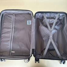10kg Carry-On Luggage With 360° Wheels Travel Hand Luggage - 黑色 - 查看 5