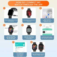 SIMSONLAB 1.83英寸智能手表，支持无线通话和拨号，多种运动模式，来电提醒和拒接，消息提醒，生日/周年纪念日/节日礼物 - 彩色 - 查看 11