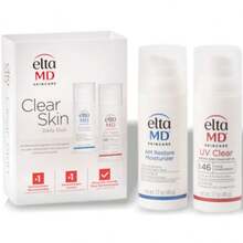 EltaMD 净肤日常双效套装 2 件装（晨间修护保湿霜 48 克 + 防晒霜 48 克）礼盒装，每盒 48 克，无油配方，蕴含玻尿酸，深层补水保湿，质地轻盈，适合敏感肌肤。送给女朋友、妻子、母亲、朋友、男朋友、丈夫、父亲、兄弟，生日、毕业派对、旅行、露营、户外活动、校园旅行、节日、周年纪念、办公室、冬季、圣诞节等特殊场合的理想之选。 - 彩色 - 查看 1