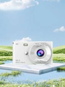 Digital Camera 16X Digital Zoom Front And Rear Dual Photography Student Retro CCD Camera - Camera + Data Cable - View 16