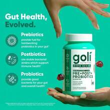 Oli Nutrition Zero Sugar Best Seller Trio - World's First 3-In-1 Pre, Post, Probiotic, Apple Cider Vinegar With Vitamin B12 And Probiotics To Address Bloating, Ashwagandha & L-Theanine, Vitamin D Gummies. Gluten-Free, Vegan, Non-GMO & Gelatin-Free - Khác - Xem 8