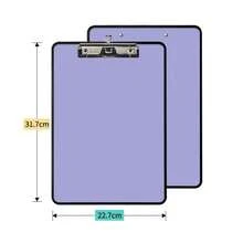 22.7*31.7cm Single Strong Clip A4 Portable Writing Board Folder Pad Special Hemming Plate Clamp
