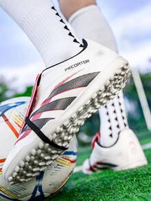 Zapatos de fútbol para hombres, zapatos de fútbol profesionales para exteriores, zapatos ligeros y transpirables para entrenamiento atlético de jóvenes y niños